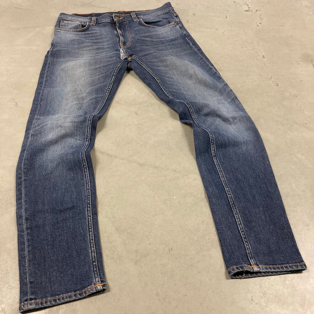 Y2K faded repaired nudie Jeans 32x32